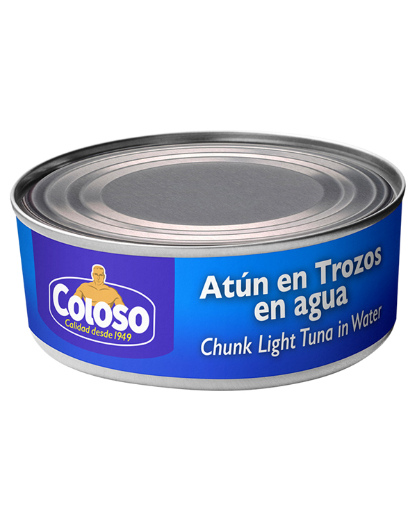 Atún (Chunk Light) en Trozos y en Agua